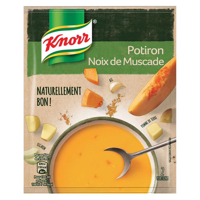 KNORR Soupe Potiron et Noix de Muscade