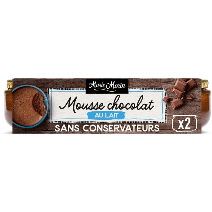 MARIE MORIN Mousse au chocolat au lait