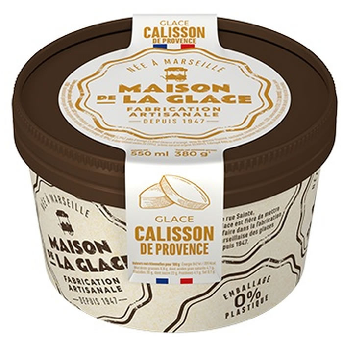 MAISON DE LA GLACE Crème glacée calisson de Provence