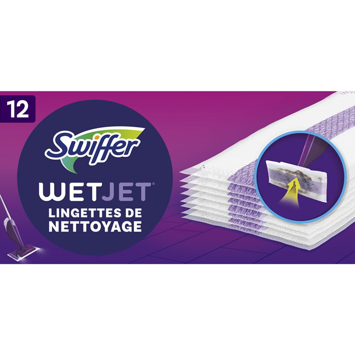 SWIFFER Wet Jet Lingettes de nettoyage