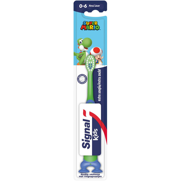 SIGNAL Kids Brosse à dents enfant extra souple (0-6 ans)
