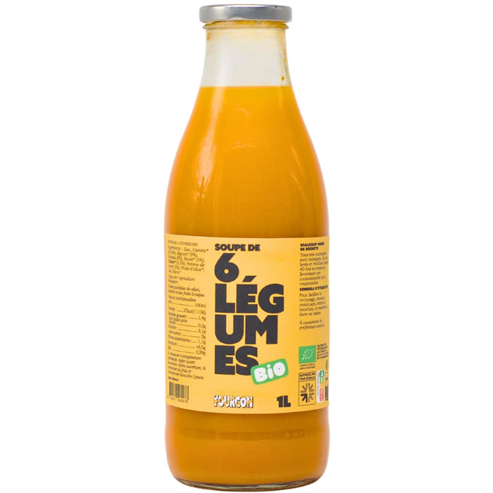 LE FOURGON Soupe de 6 légumes bio