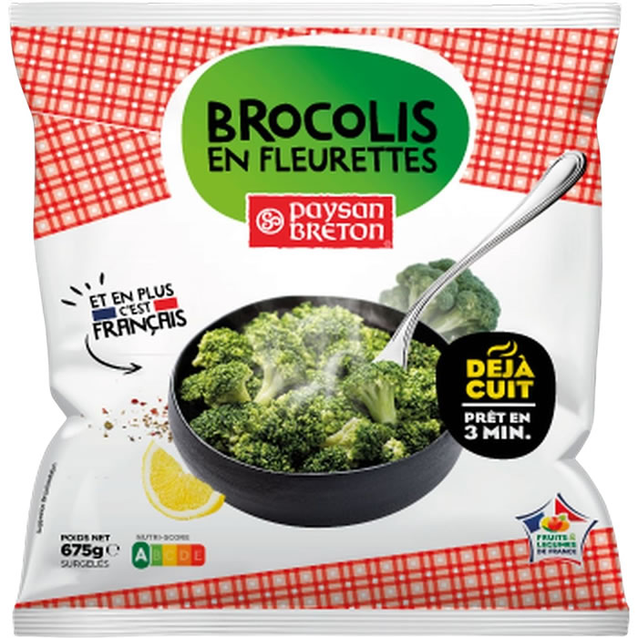 PAYSAN BRETON Brocolis cuits en fleurette