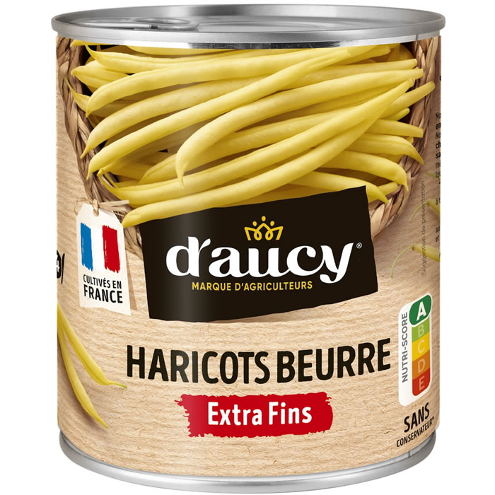 D'AUCY Haricots beurre extra fins
