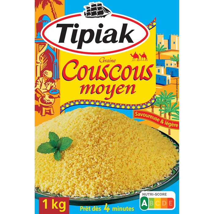 TIPIAK Couscous grain moyen