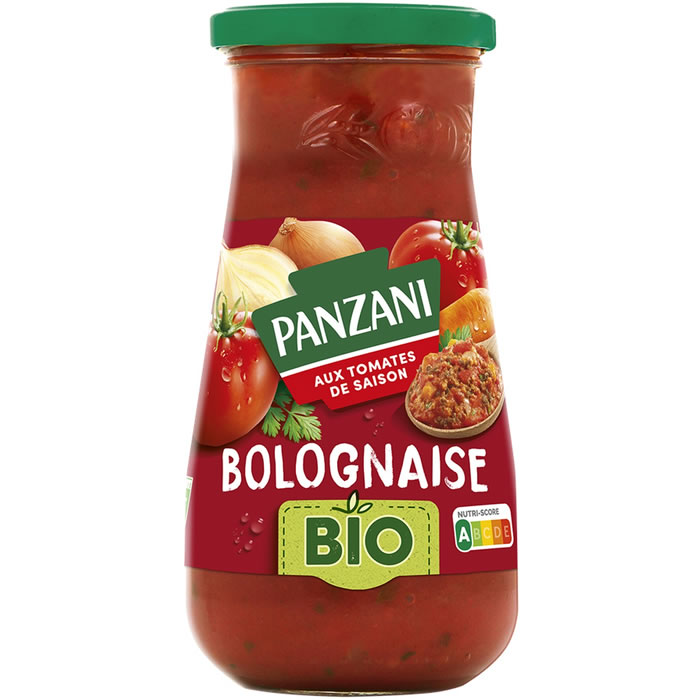 PANZANI Sauce bolognaise pur boeuf bio