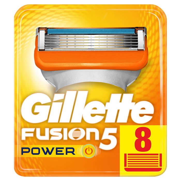 GILLETTE Fusion 5 Power Recharge pour rasoir 5 lames