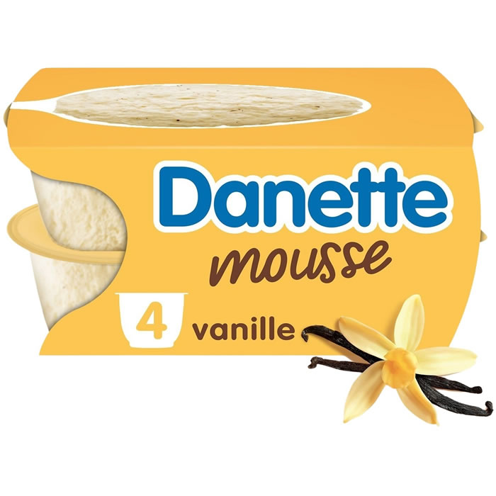 DANETTE Mousse à la vanille