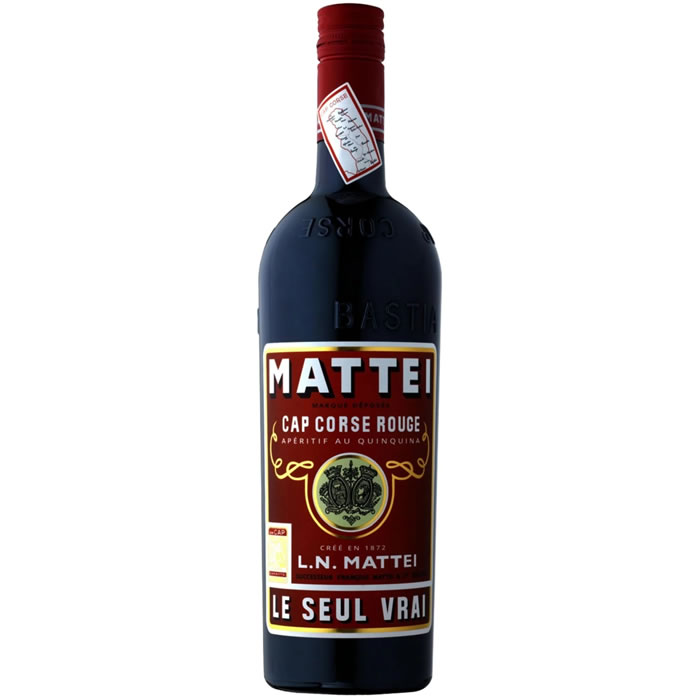 MATTEI Cap Corse Rouge Apéritif à base de quinquina