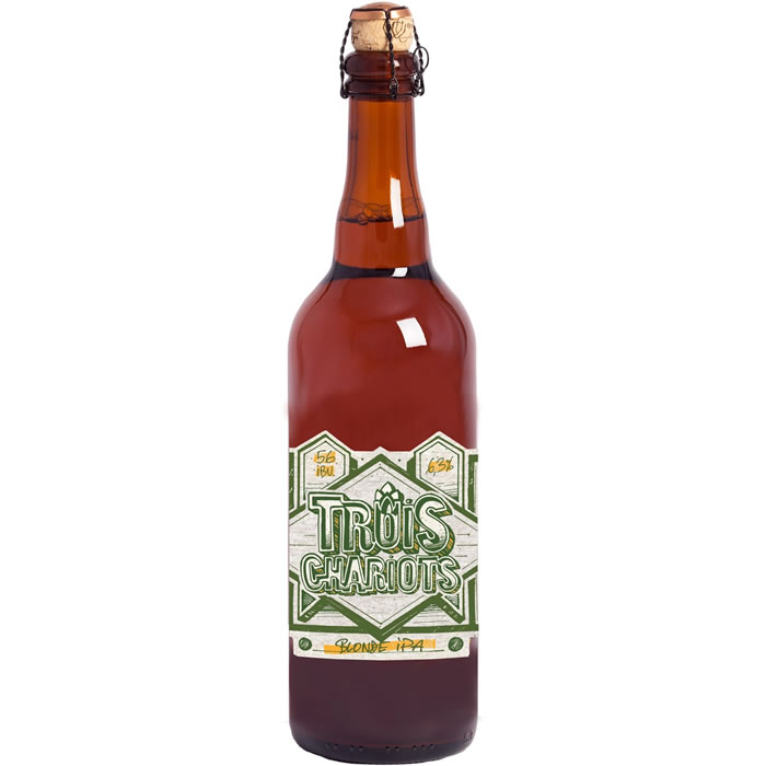 TROIS CHARIOTS Bière blonde IPA