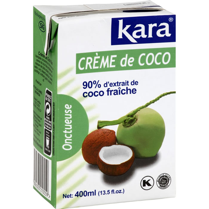 KARA Crème de coco onctueuse