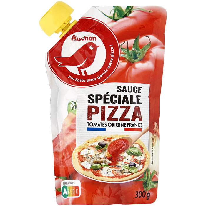 AUCHAN Sauce pour pizza