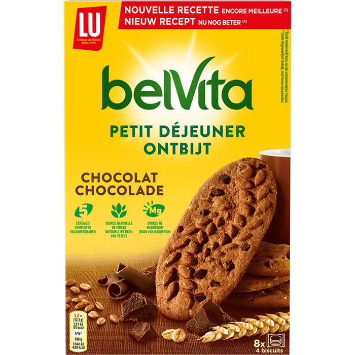 BELVITA Biscuits petit-déj au chocolat