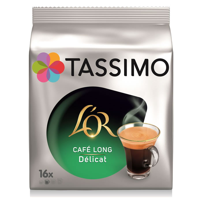 TASSIMO L'Or Dosettes de café allongé délicat