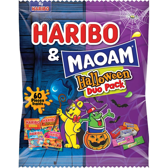 HARIBO & Maoam Assortiment de bonbons gélifiés et tendres aromatisés