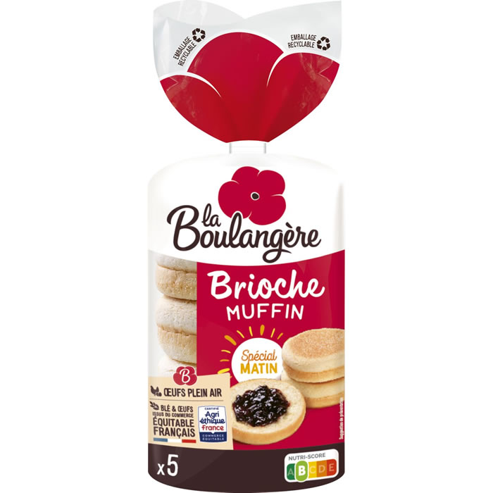 LA BOULANGERE Muffins briochés
