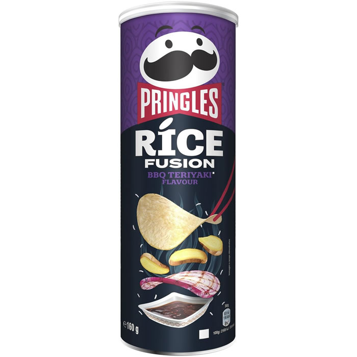 PRINGLES Rice Fusion Chips tuiles japanese saveur barbecue