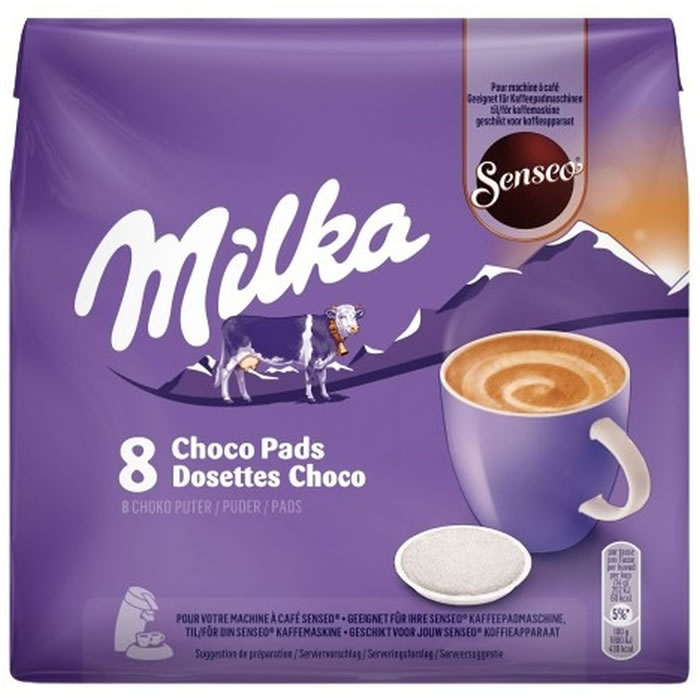 Milka Dosettes au Choco 8 Pièces 112 g