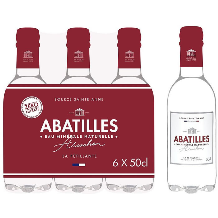 ABATILLES Eau minérale naturelle pétillante