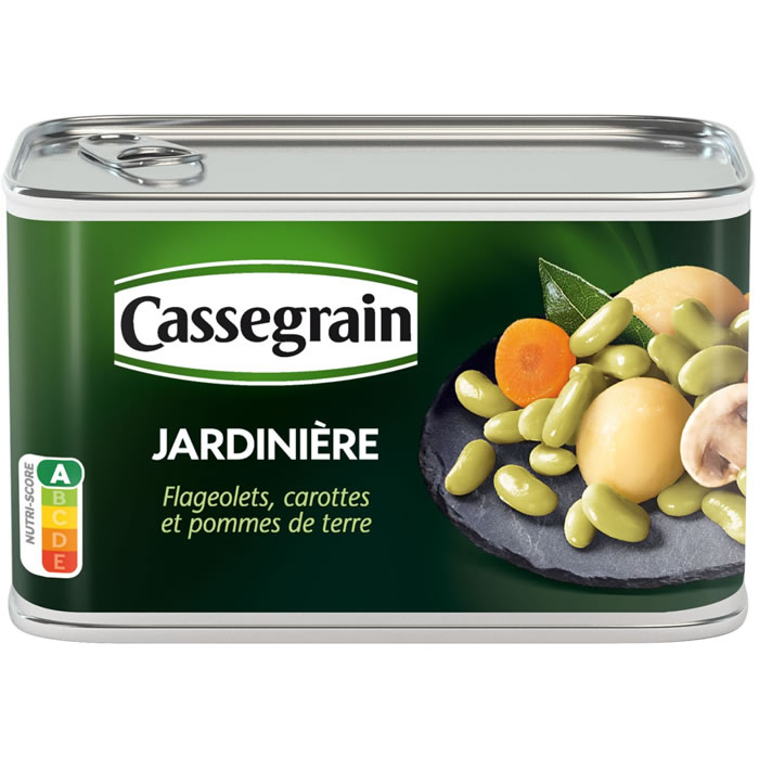 CASSEGRAIN Jardinière de  flageolets, carottes et pommes de terre