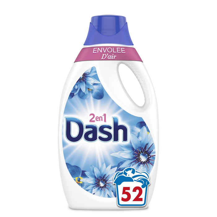 DASH Lessive liquide envolée d'air frais