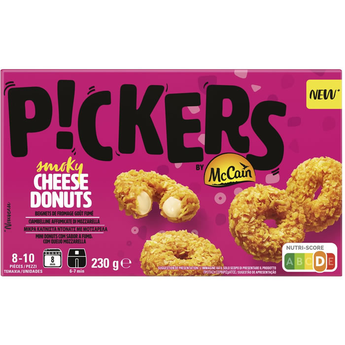 MC CAIN Pickers Bouchées panées donuts de fromage goût fumé