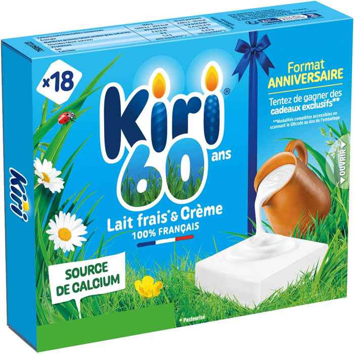 KIRI Fromage fondu en portions