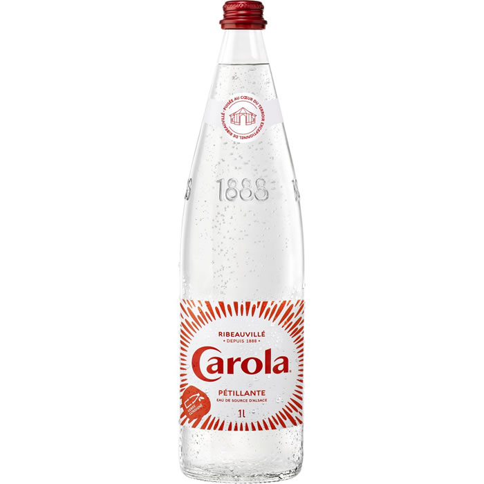 CAROLA Eau minérale naturelle gazeuse