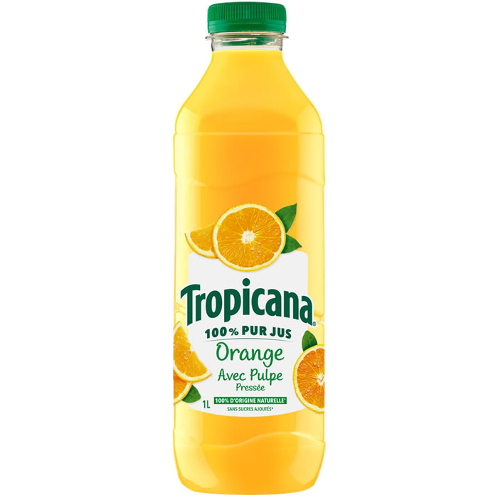 Jus D'orange Tropicana® Pur À 100 % - Beaucoup De Pulpe
