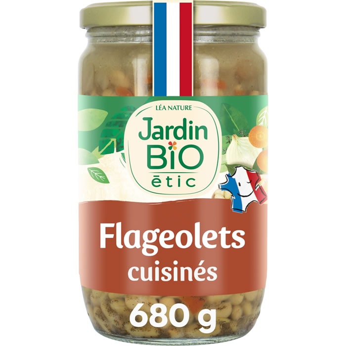 JARDIN BIO Étic Flageolets cuisinés bio