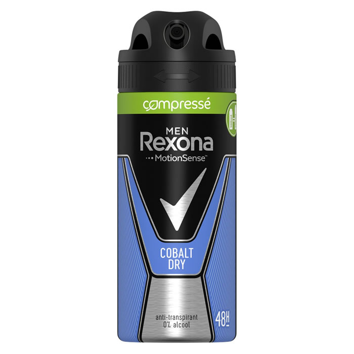 REXONA For Men - Cobalt Déodorant anti-transpirant compressé