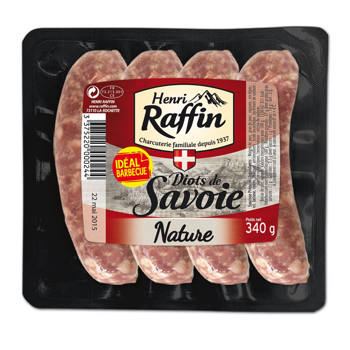 HENRI RAFFIN Diots de Savoie Nature