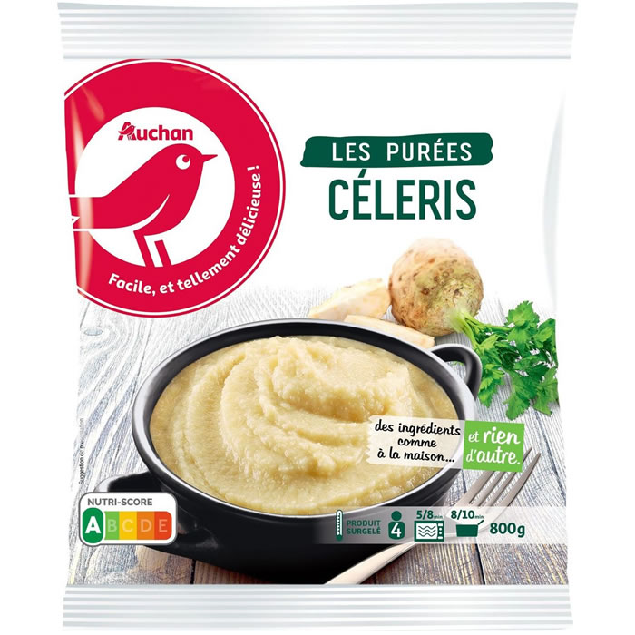 AUCHAN Purée de céleri