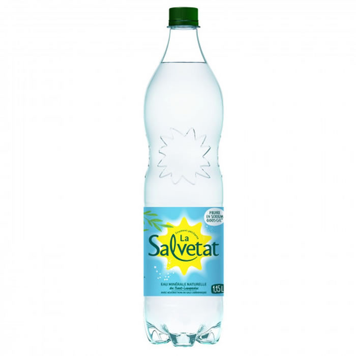 SALVETAT Eau minérale naturelle gazeuse