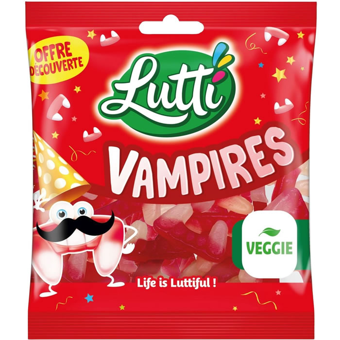 LUTTI Vampire Bonbons gélifiés aromatisés