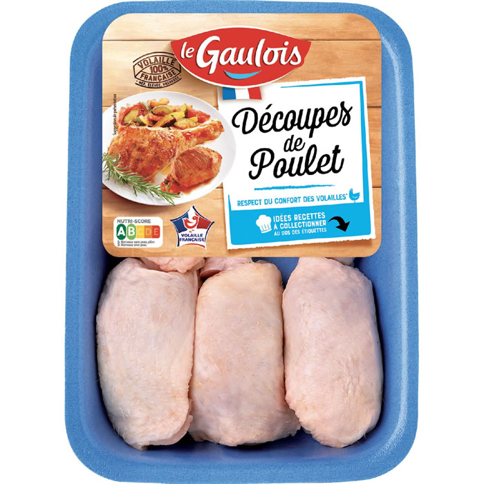LE GAULOIS Morceaux de poulet blanc