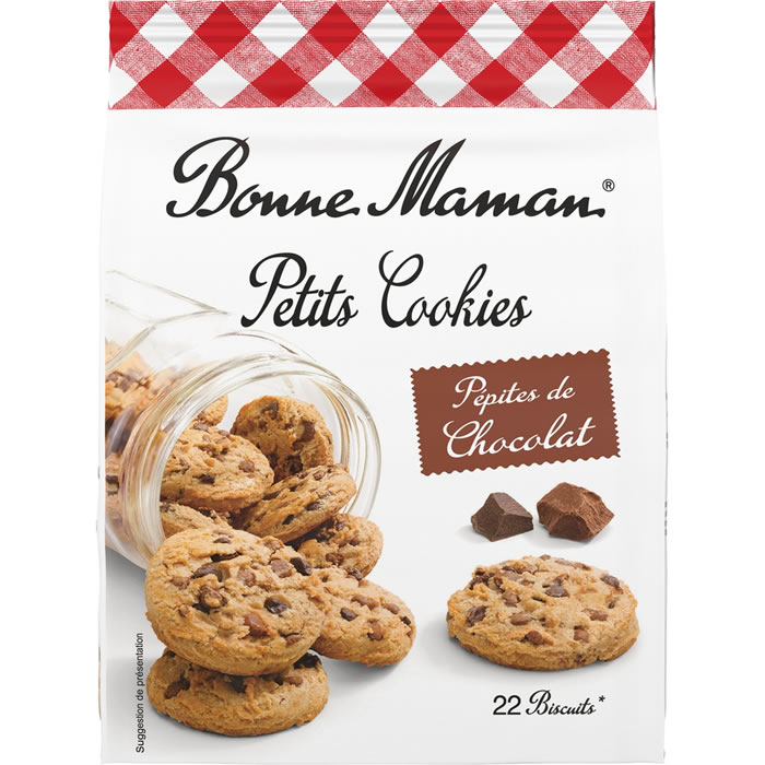 BONNE MAMAN Petits cookies aux pépites de chocolat