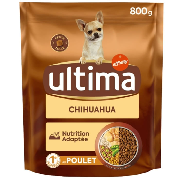 ULTIMA Spécial chihuahua Croquettes au poulet pour petit chien adulte
