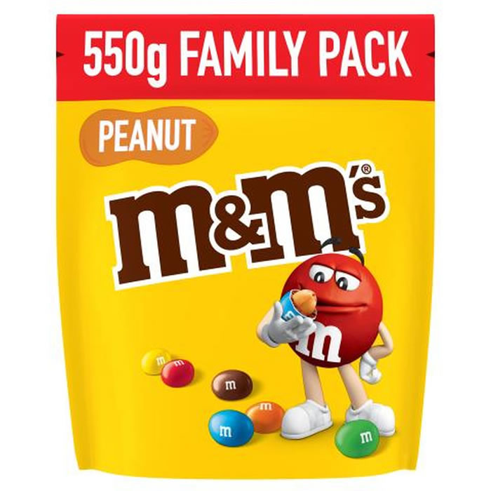 M&M'S Peanut Cacahuètes enrobées de chocolat