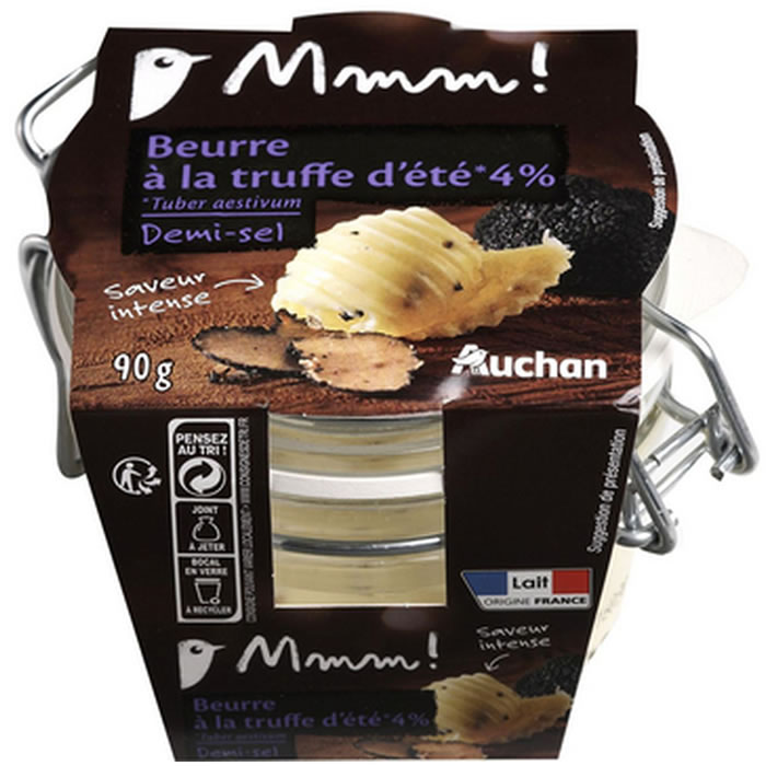 AUCHAN MMM ! Beurre aromatisé à la truffe