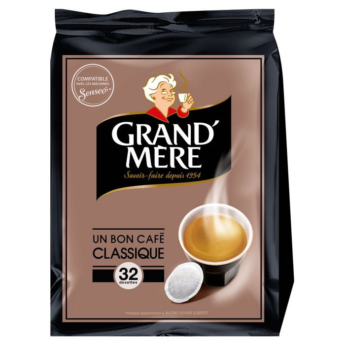 GRAND MERE Dosettes de café classique