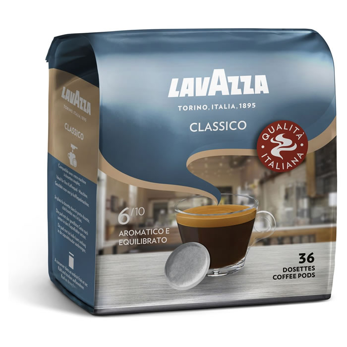 LAVAZZA Classico Dosettes de café aromatique N°6