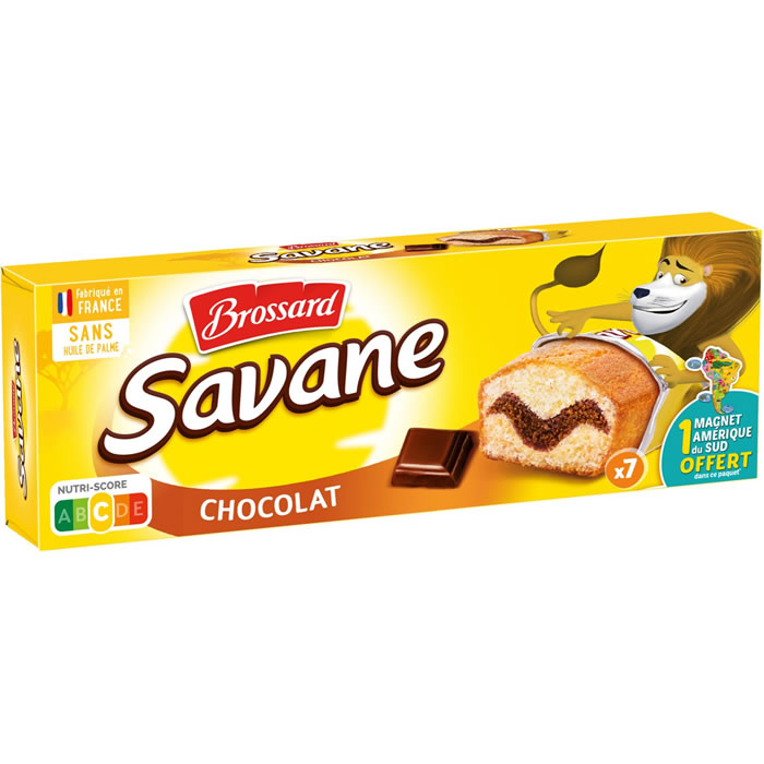 BROSSARD Savane Gâteaux marbrés au chocolat