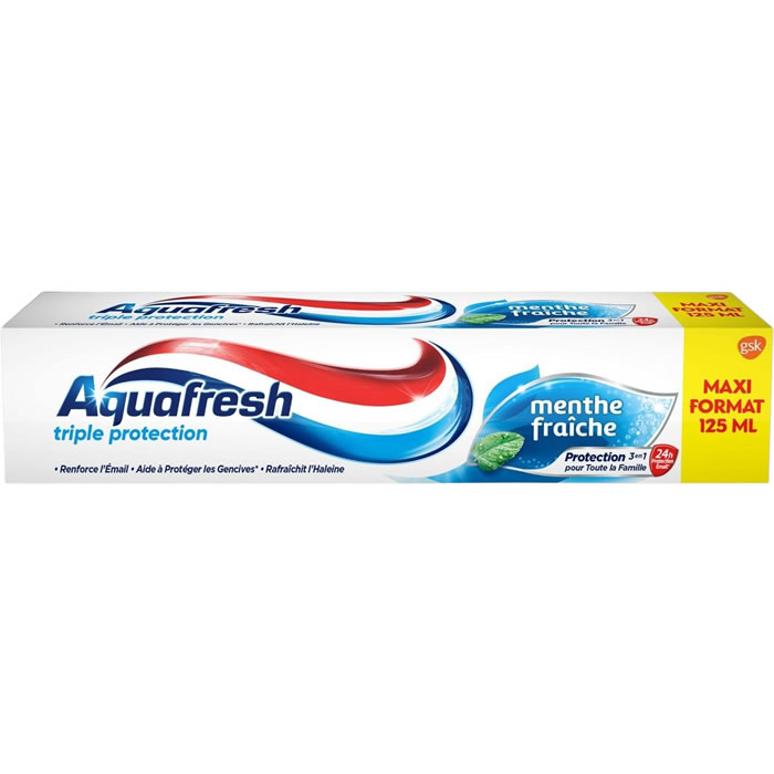 AQUAFRESH Dentifrice protection 3 en 1