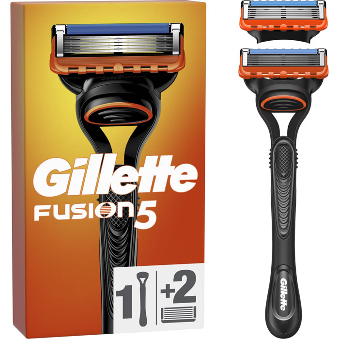 GILLETTE Fusion 5 Rasoir avec recharge 5 lames