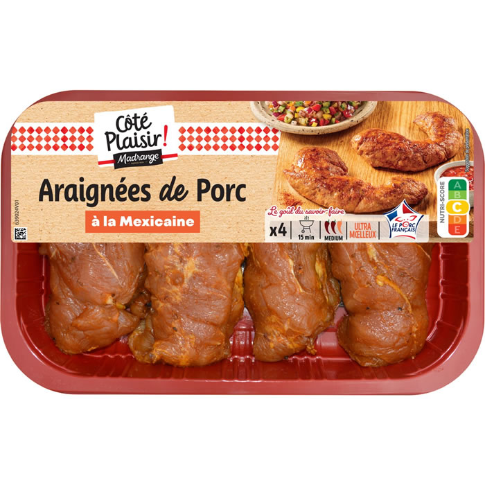 MADRANGE Araignées de porc marinée à la mexicaine
