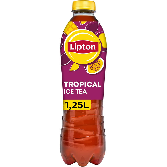 LIPTON Thé noir glacé saveur tropical