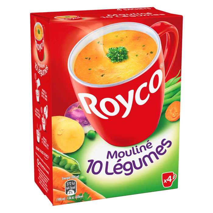 ROYCO Mouliné de 10 légumes