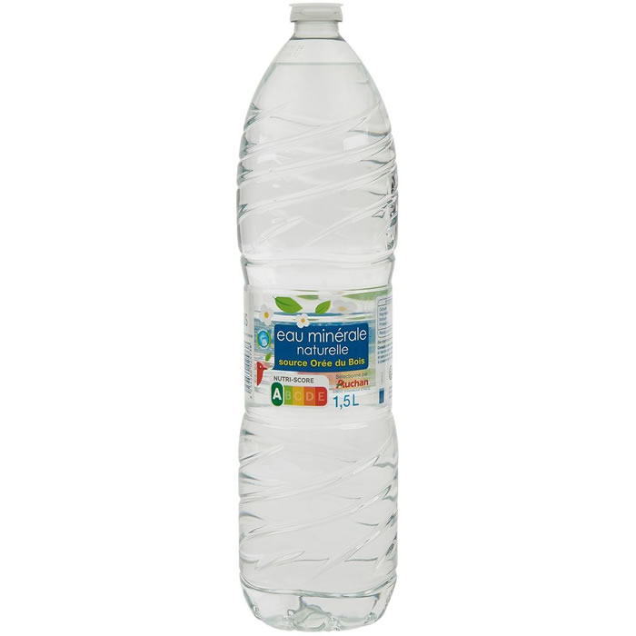 AUCHAN Eau minérale naturelle