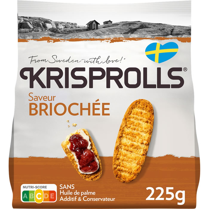 KRISPROLLS Petits pains suédois brioché